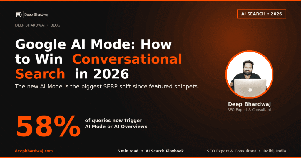 Google AI Mode: How to Win Conversational Search in 2026