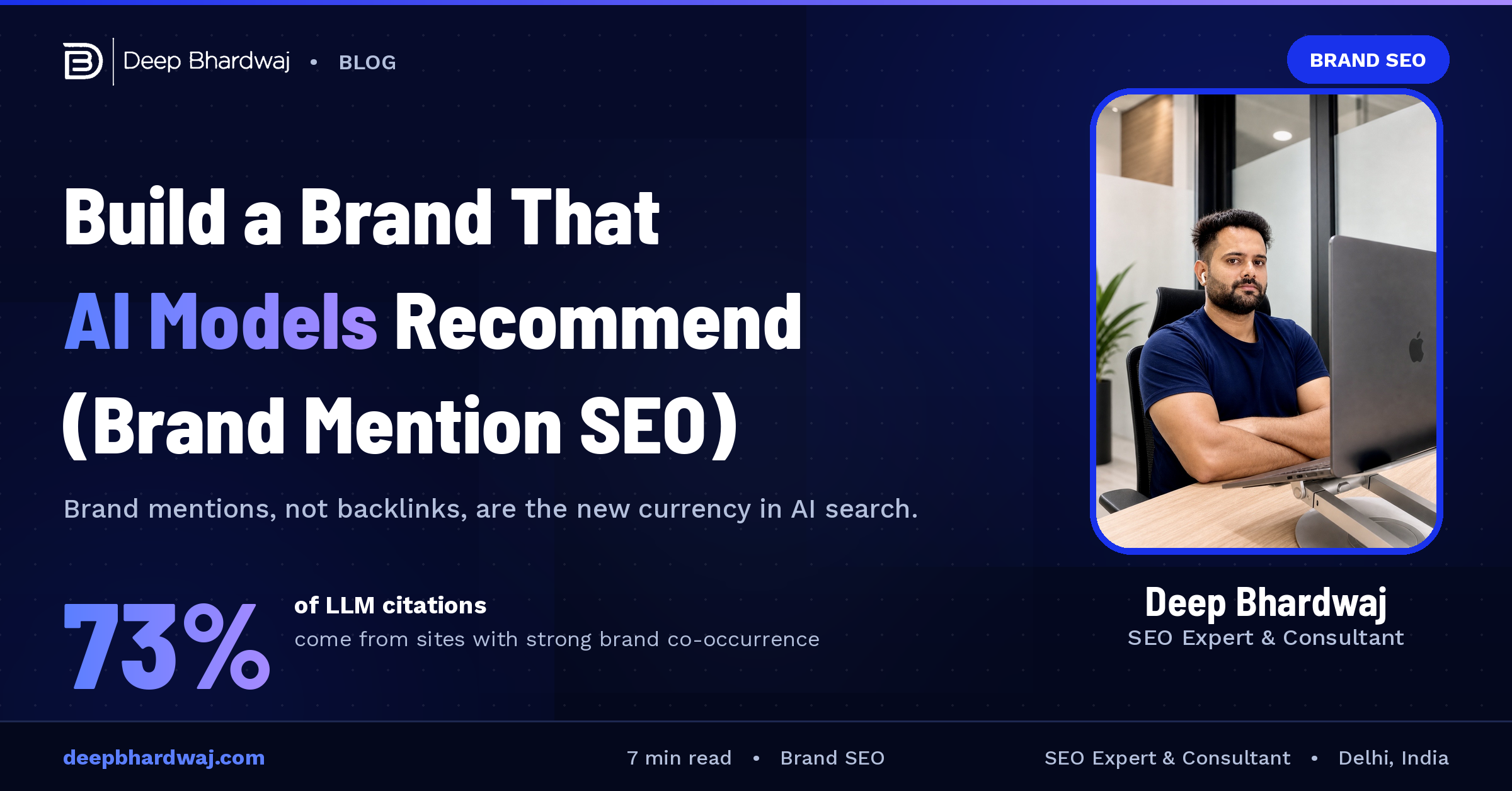 How to Build a Brand That AI Models Recommend (Brand Mention SEO)